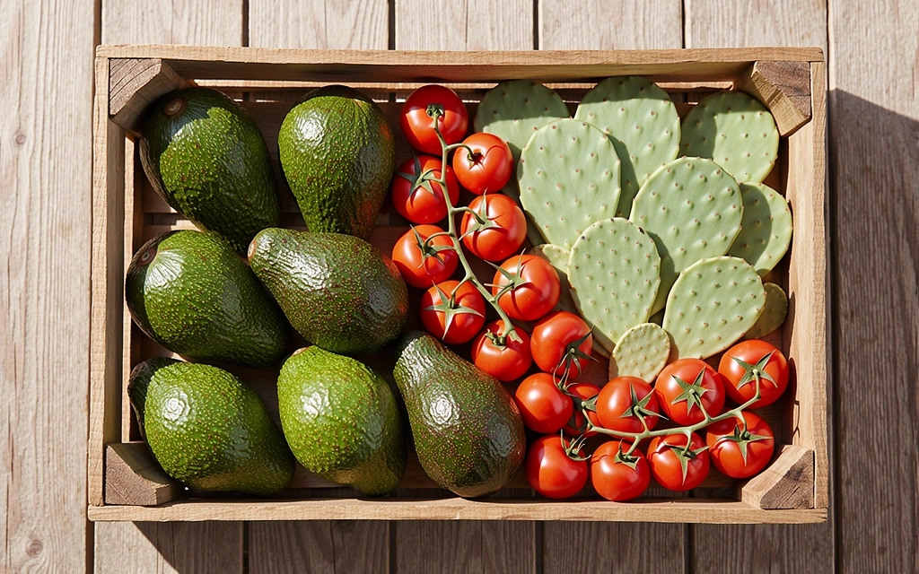 Productos locales frescos